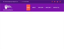 Tablet Screenshot of hairweavingbangalore.com